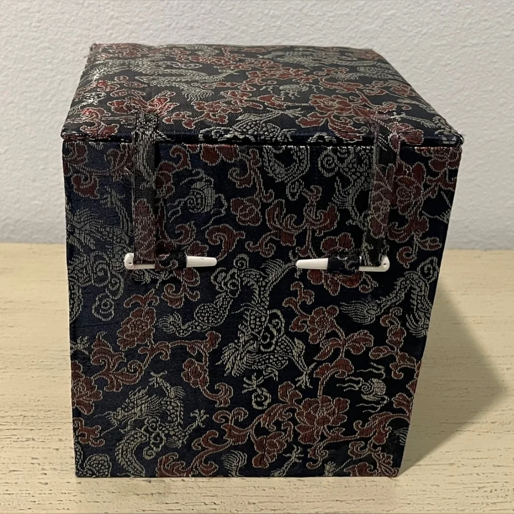 Rare Vintage Jingdezhen Oxblood Vase‎ From Gumps San Francisco With Box EUC